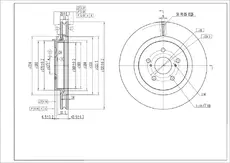 Тормозной диск SENIKO SBD1127