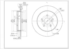 Тормозной диск SENIKO SBD1128