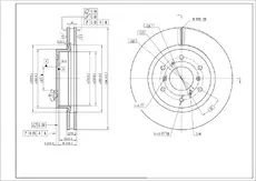Тормозной диск SENIKO SBD1139