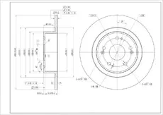 Тормозной диск SENIKO SBD1142