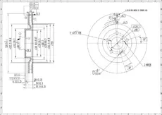 Тормозной диск SENIKO SBD1143