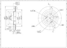 Тормозной диск SENIKO SBD1144