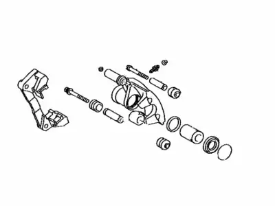 Суппорт тормозной TOYOTA / LEXUS 47750-33010