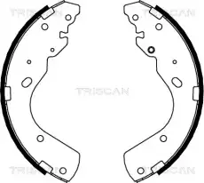 колодки бараб. торм. Ford 8100 10017 TRISCAN