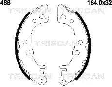 колодки бараб. торм. Citr 8100 10488 TRISCAN