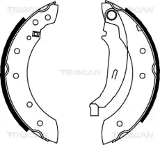 колодки бараб. торм. Ren 8100 10572 TRISCAN