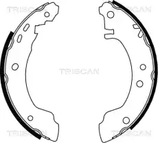 колодки бараб. торм. Niss 8100 14531 TRISCAN