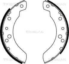 колодки бараб. торм. Ford 8100 16440 TRISCAN