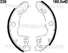 колодки бараб. торм. Ford 8100 16518 TRISCAN