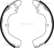 колодки бараб. торм. Mits 8100 42017 TRISCAN