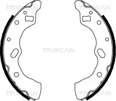 колодки бараб. торм. Maz 8100 50556 TRISCAN