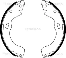 колодки бараб. торм. Maz 8100 50616 TRISCAN