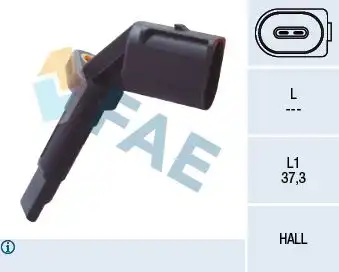 Датчик ABS FAE 78090
