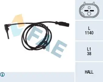 Датчик ABS FAE 78084