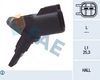 Датчик ABS FAE 78094