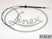 Трос ручного тормоза LINEX 27.01.67