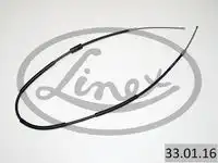 Трос ручного тормоза LINEX 33.01.16