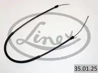 Трос ручного тормоза LINEX 35.01.25
