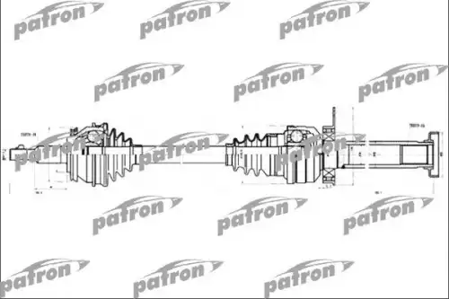 Вал приводной PDS4500 PATRON