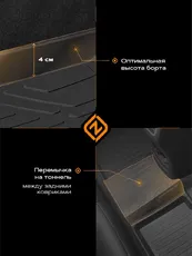Коврики в салон REZKON 0559020100