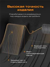 Коврики в салон REZKON 1539020250