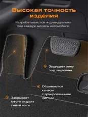 Коврики в салон REZKON 2039065100