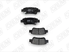 Тормозные колодки дисковые OEM OEM0337KTD