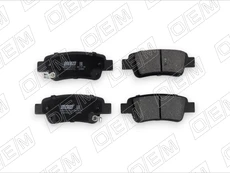 Тормозные колодки дисковые OEM OEM0337KTD