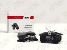 Тормозные колодки дисковые OEM OEM0366KTD