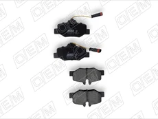 Тормозные колодки дисковые OEM OEM0368KTD
