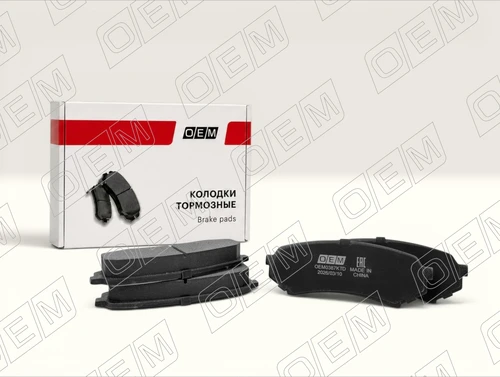 Тормозные колодки дисковые OEM OEM0387KTD