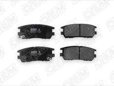 Тормозные колодки дисковые OEM OEM0533KTD