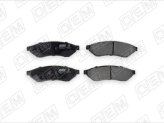 Тормозные колодки дисковые OEM OEM0587KTD