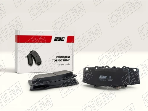 Тормозные колодки дисковые OEM OEM0600KTD