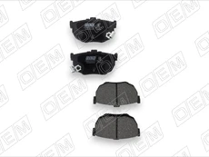 Тормозные колодки дисковые OEM OEM0602KTD