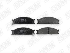 Тормозные колодки дисковые OEM OEM0614KTD