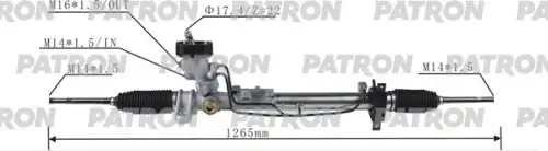 Рулевая рейка PATRON PSG3001