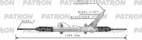 Рулевая рейка PATRON PSG3022