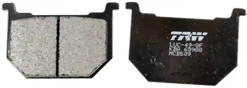 MCB509 TRW КОЛОДКИ ТОРМОЗНЫЕ ДИСКОВЫЕ (1