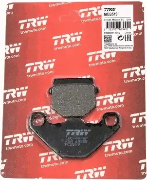 Тормозные колодки дисковые TRW MCB519