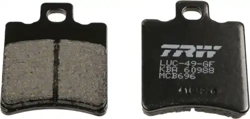 Тормозные колодки дисковые TRW MCB696