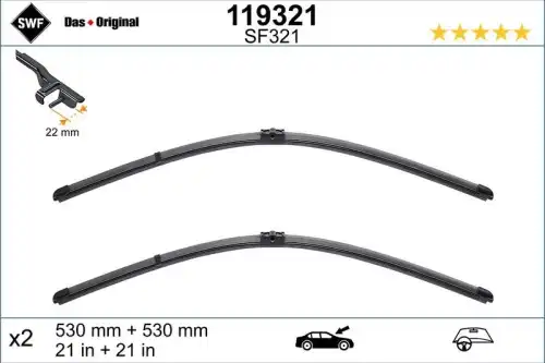 Щетка стеклоочистителя 119321 VALEO
