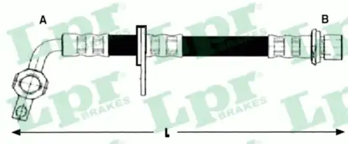 Тормозной шланг 6T48255 LPR
