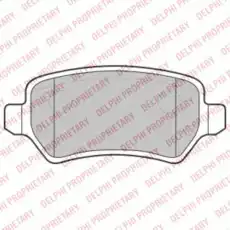 Тормозные колодки дисковые DELPHI LP2209