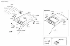  Фиксатор обшивки HYUNDAI/KIA 0BF7068865WK MOBIS