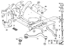 31116752307 Площадка под домкрат ! \BMW 5' E60, LCI, E61, 6' E63, E64, 7' E65, E66, E67