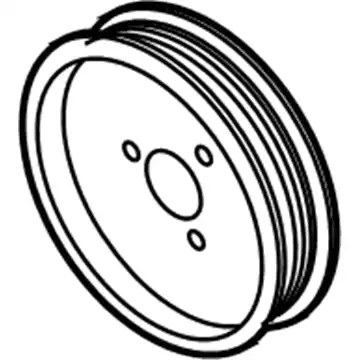 32427516848 ременный шкив !D=116MM \BMW 5' E60, LCI, E61, 6' E63, E64, 7' E65, E66, X3 E83,