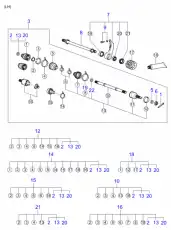  СТОПОРНОЕ КОЛЬЦО 4954921000 MOBIS