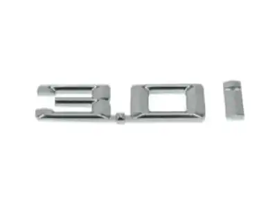 51147008539 Эмблема наклеиваемая П !- 3.0I - \BMW X5 E53