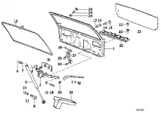 51248149382 Сферический болт !ISA M8 \BMW 5' E34